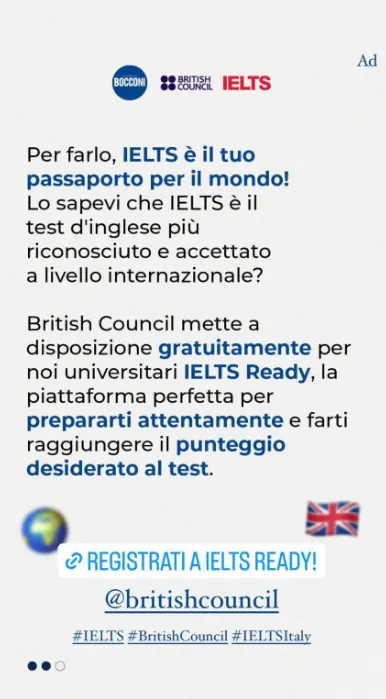 British Council: Il test IELTS nelle community di cinque città, contenuto 2