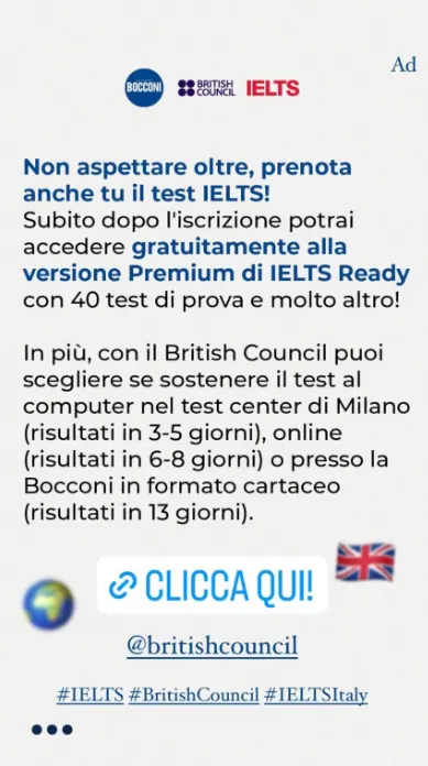 British Council: Il test IELTS nelle community di cinque città, contenuto 3