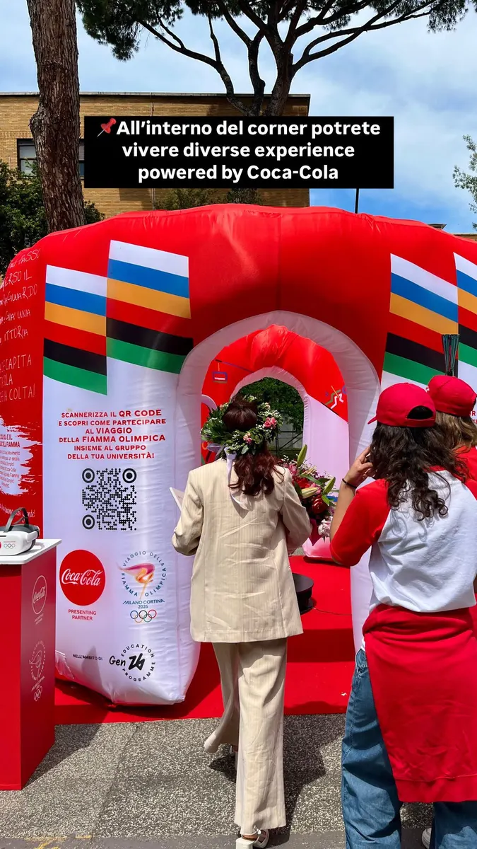 Coca-Cola: Milano-Cortina 2026: diventare tedofori della Fiamma Olimpica, contenuto 3