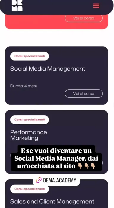 DEMA Academy: Il lancio dell'academy con gli ambassador IULM, contenuto 3
