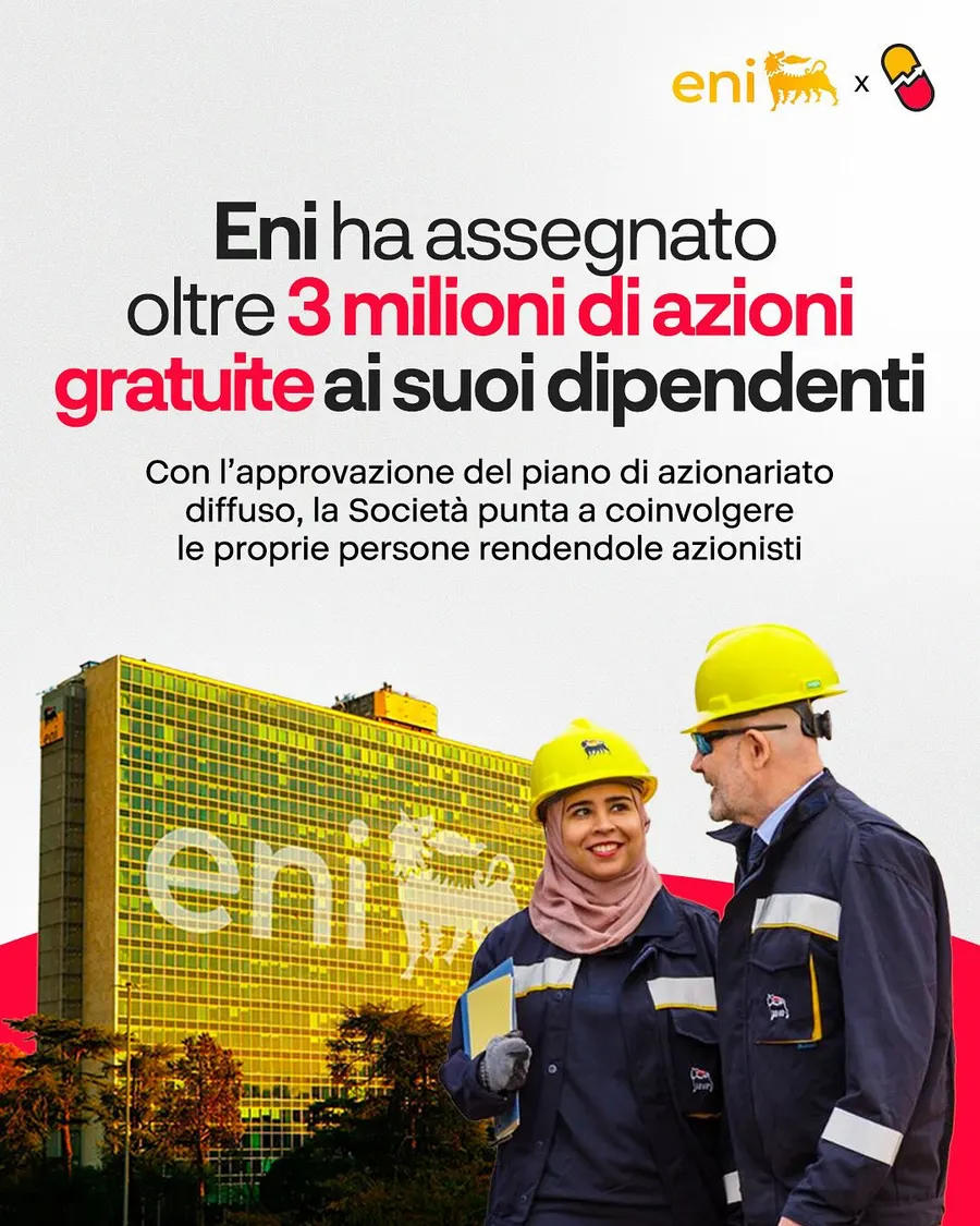 Eni: L'azionariato diffuso ai dipendenti, contenuto 2