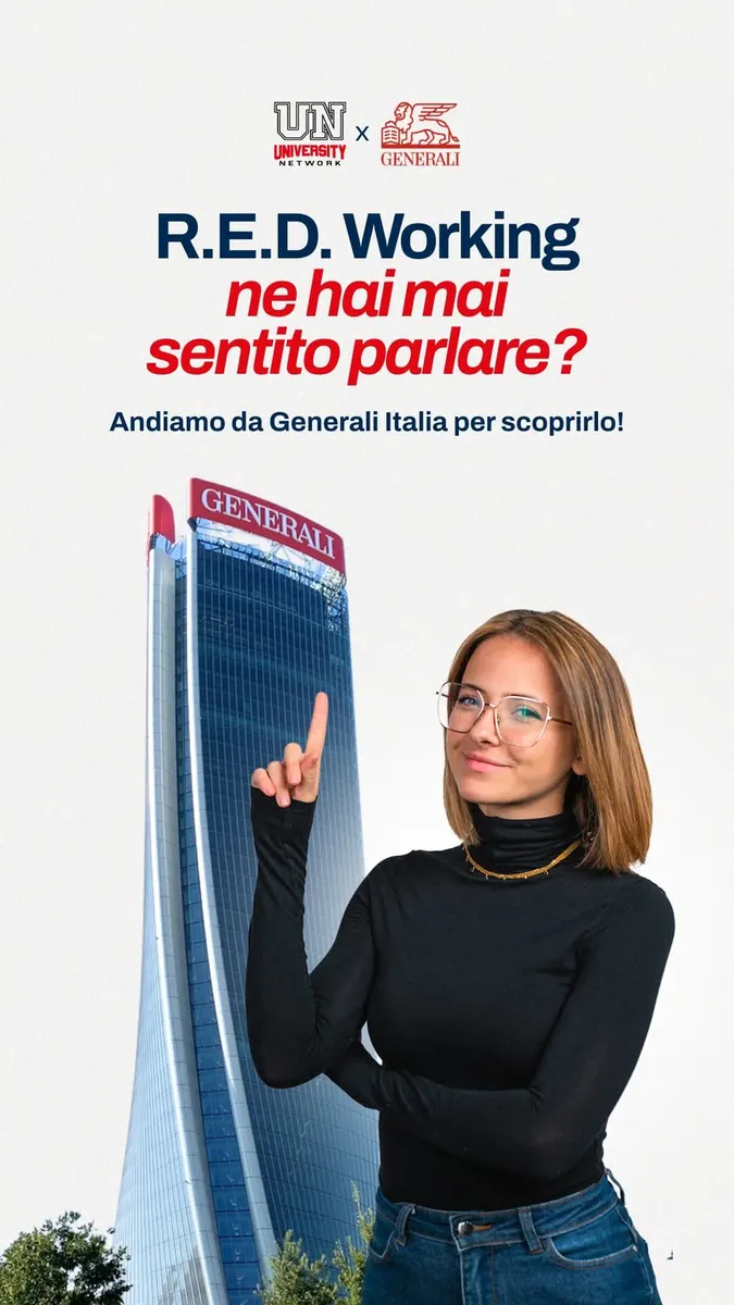 Generali Italia: Il modello R.E.D. Working per i neolaureati STEM, contenuto 1