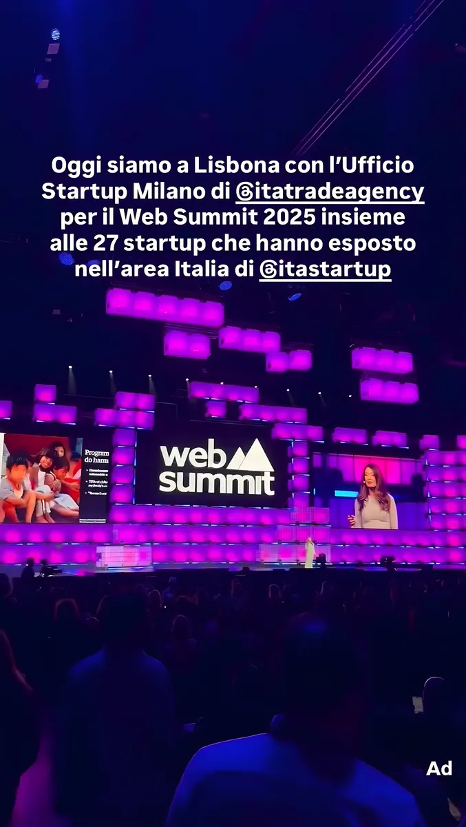 Agenzia ICE: Web Summit Lisbona e gli unicorni italiani, contenuto 1