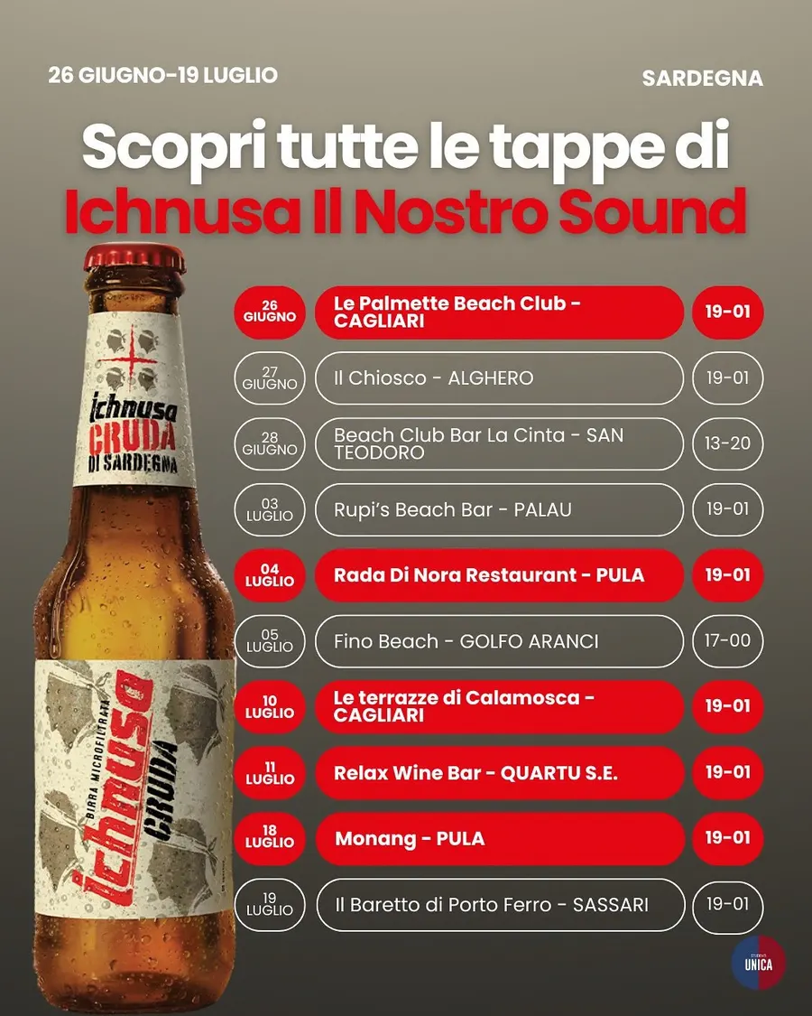 Ichnusa: L'estate sarda e il Red Valley Festival, contenuto 3