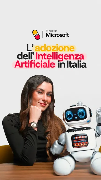 Microsoft: L'intelligenza artificiale nella vita di Gen Z e Millennial, contenuto 1