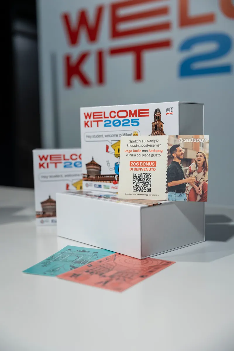 Satispay: Partner ufficiale del Welcome Kit 2024, contenuto 2