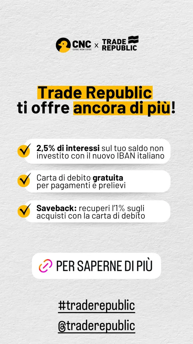 Trade Republic: Investimenti e conto remunerato, contenuto 3